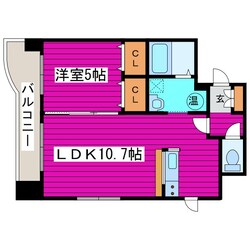 シャレオ当別弐番館の物件間取画像